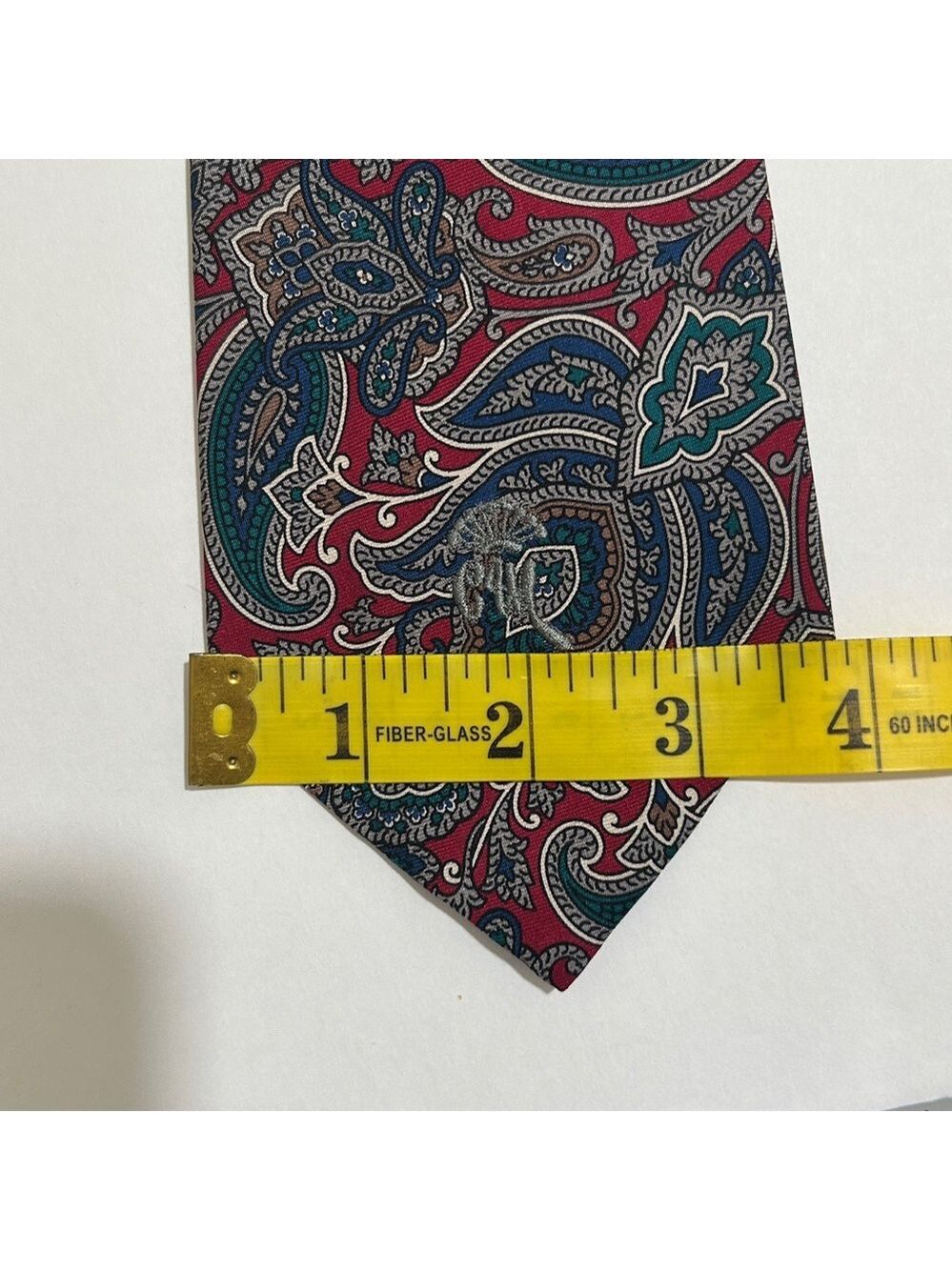 Countess Mara Paisley and Abstract Patterned Ties Set of 2. - Picture 6 of 10